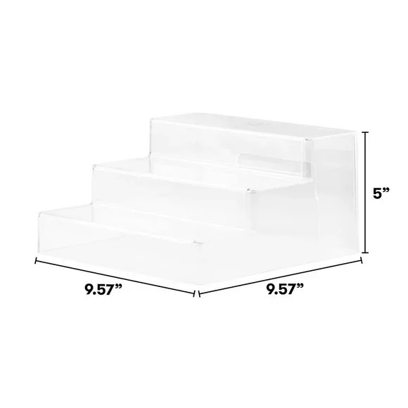 Plastic Organization Riser The Home Edit | Kitchen | The Home Edit Original Set 2 Clear Plastic ...